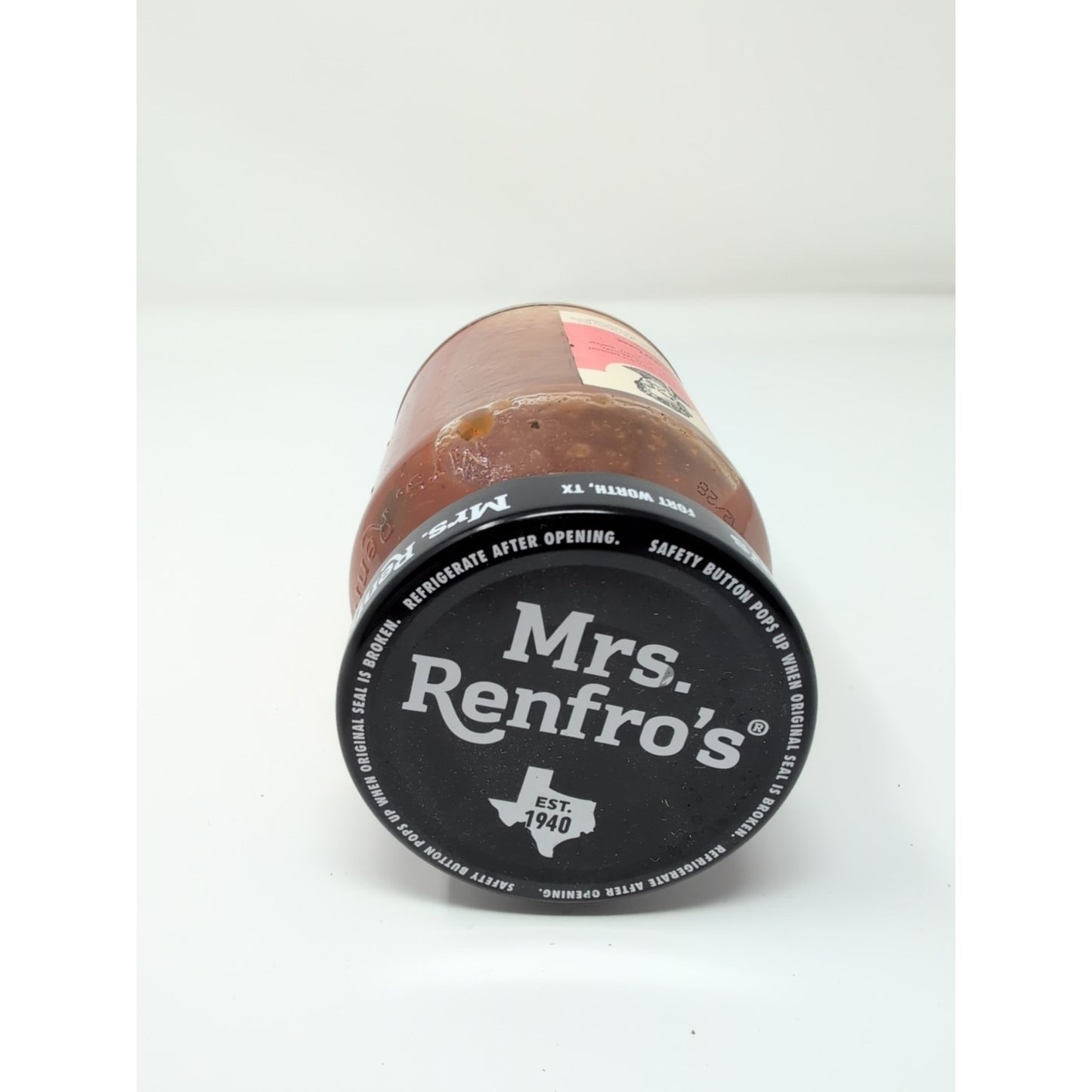 Mrs Renfro's Mango Habanero Salsa 16 Ounce Glass Jar