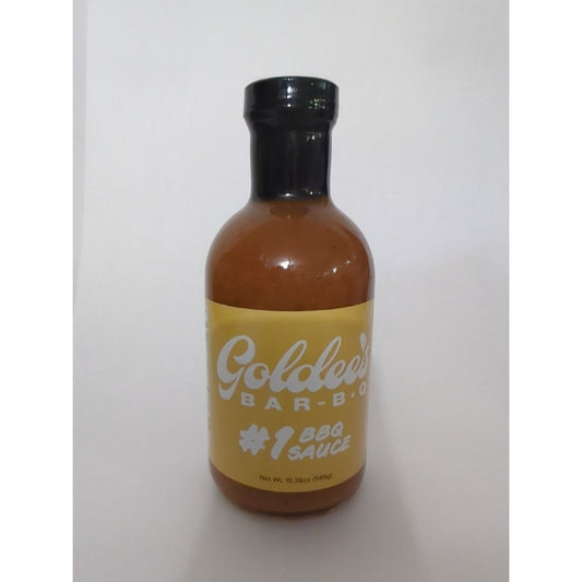 Goldee's Bar-B-Q Sauce BBQ Sauce 19.36 Ounce Glass Bottle