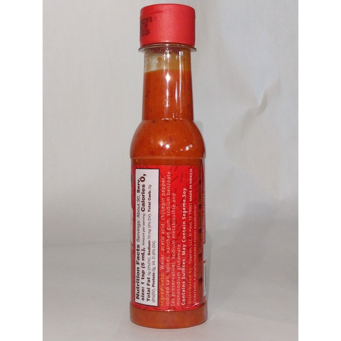La Perrona Original Chiltepin Pepper Hot Sauce 5 Ounce Plastic Bottle