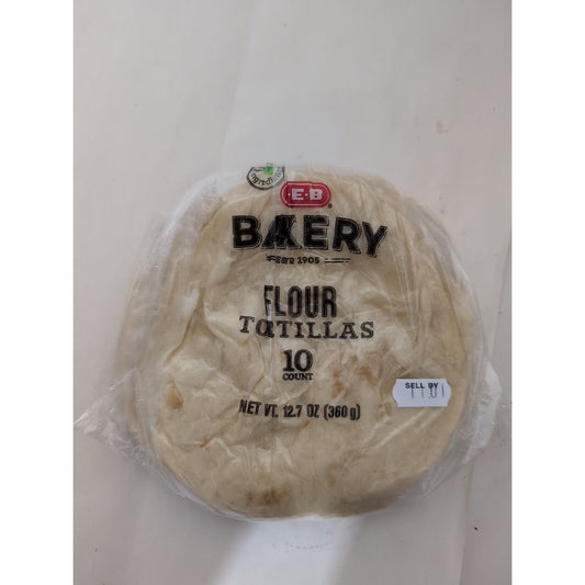 HEB Flour Tortillas 10 Count Package
