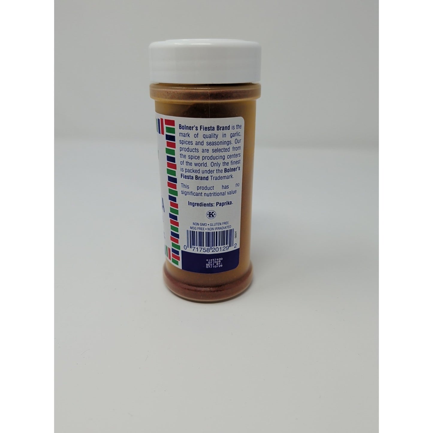 Bolner's Fiesta Paprika 3.75 Ounce Plastic Shaker