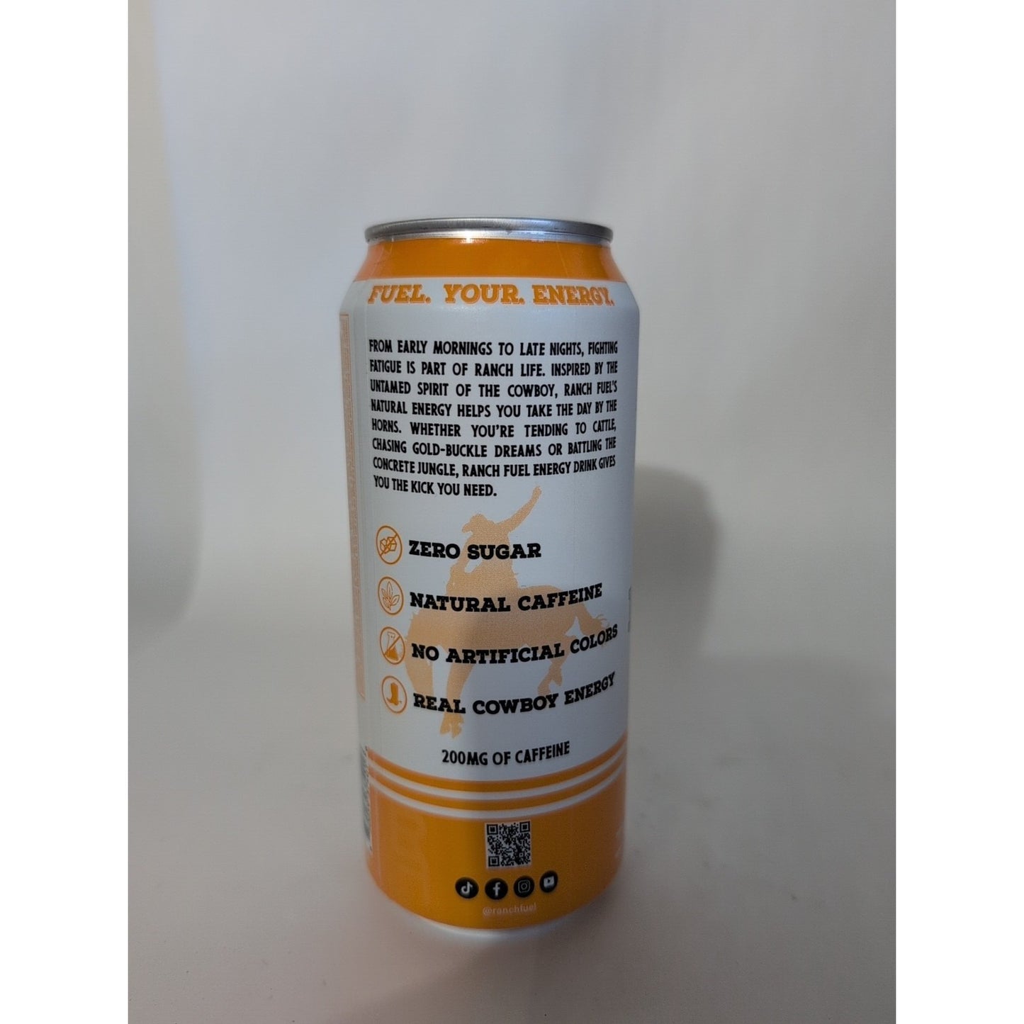 Ranch Fuel Energy Drink Mango Twist 16 Ounce Can