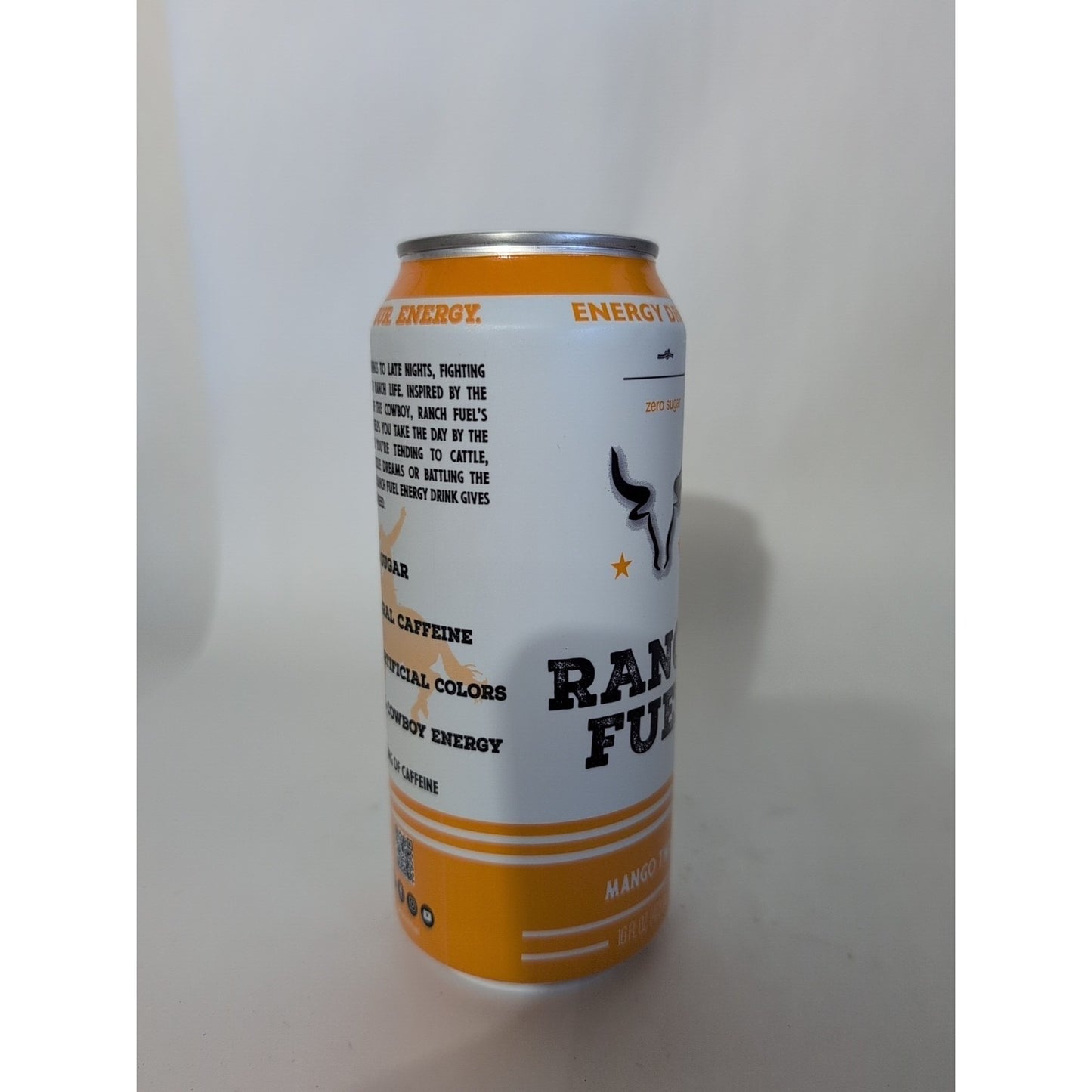 Ranch Fuel Energy Drink Mango Twist 16 Ounce Can