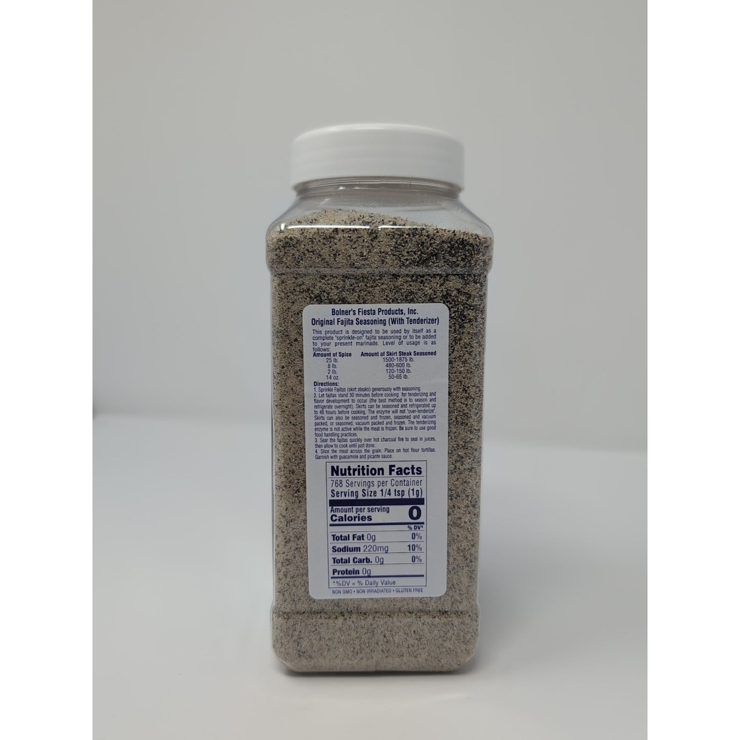 Bolner's Fiesta Extra Fancy Fajita Seasoning 30 Ounce Container
