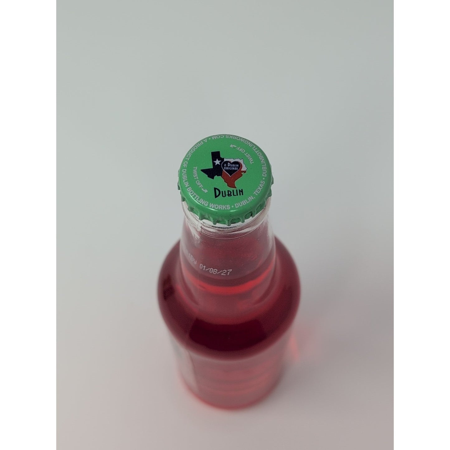Dublin Craft Soda Cherry Limeade 12 Ounce Glass Bottle