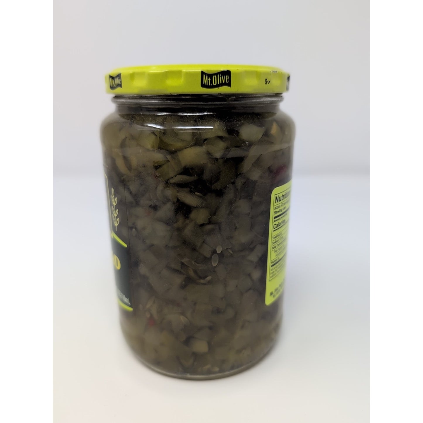 Mt Olive Sweet Salad Cubes 24 Ounce Glass Jar