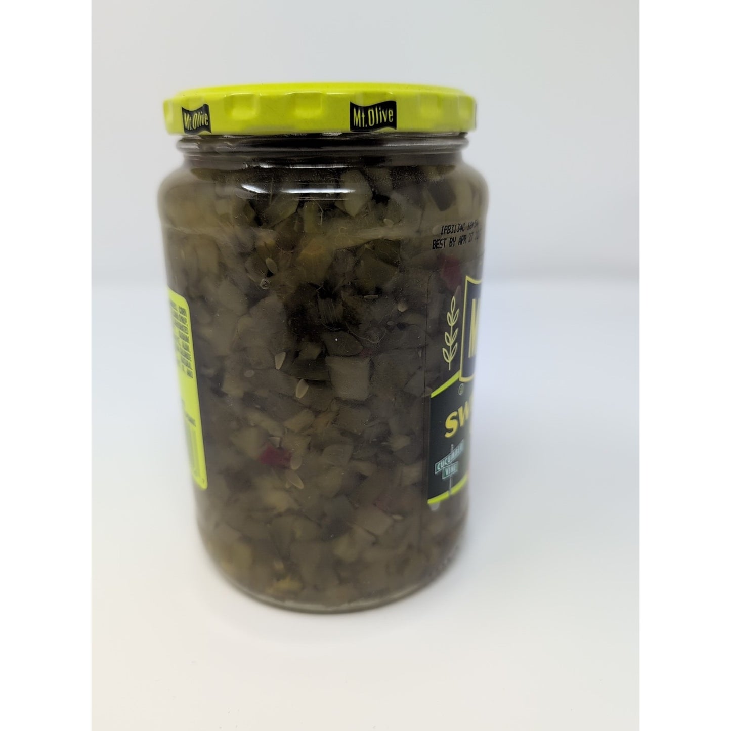 Mt Olive Sweet Salad Cubes 24 Ounce Glass Jar