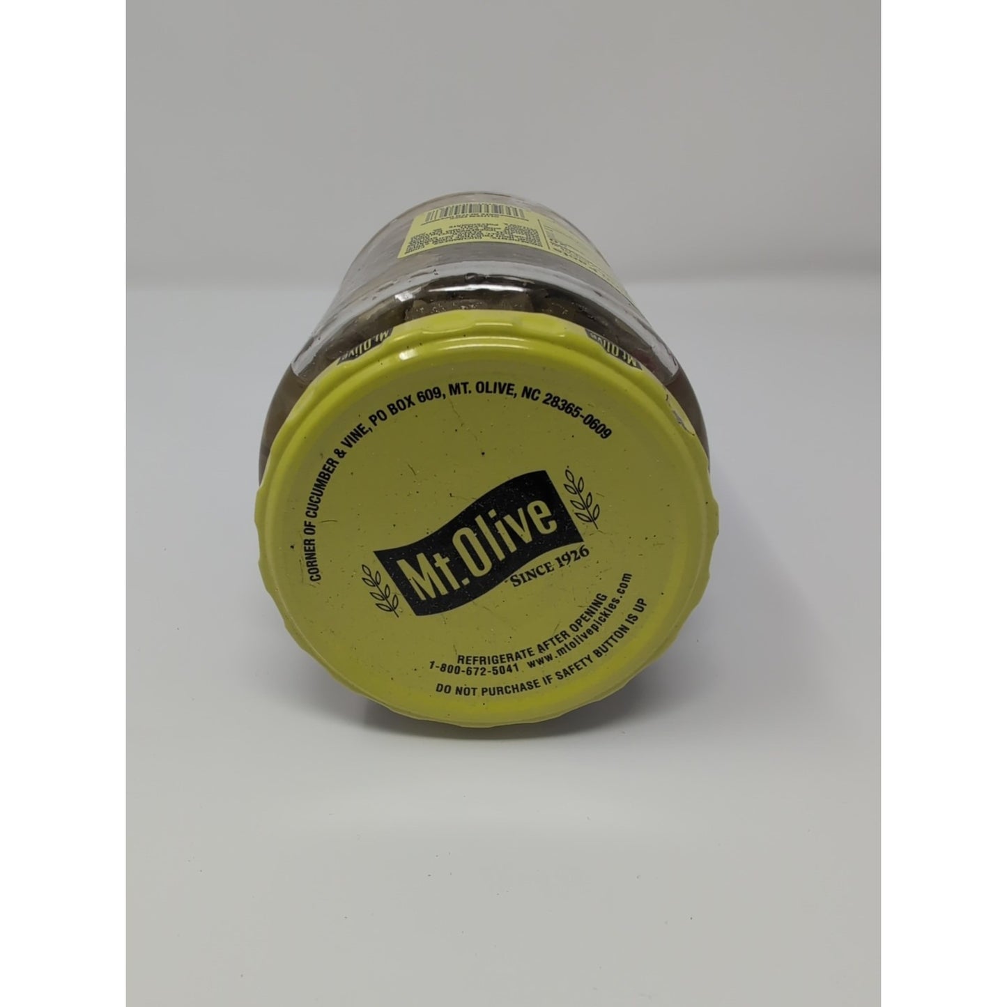 Mt Olive Sweet Salad Cubes 24 Ounce Glass Jar