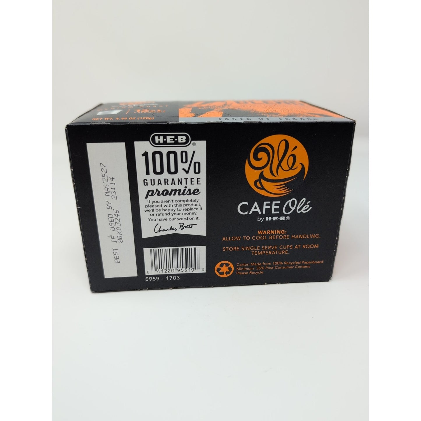 Cafe Ole by HEB Houston Blend Coffee K-Cups 12 Count Box
