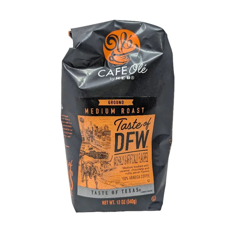 Café Olé Taste of DFW Ground Coffee (12 oz) | Texan Spice