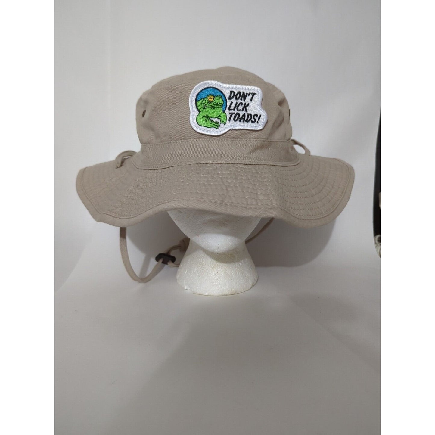 Bufo Alvarius Don't Lick Toads Boonie Hat With Gail Patterson Artwork Sizes S-L