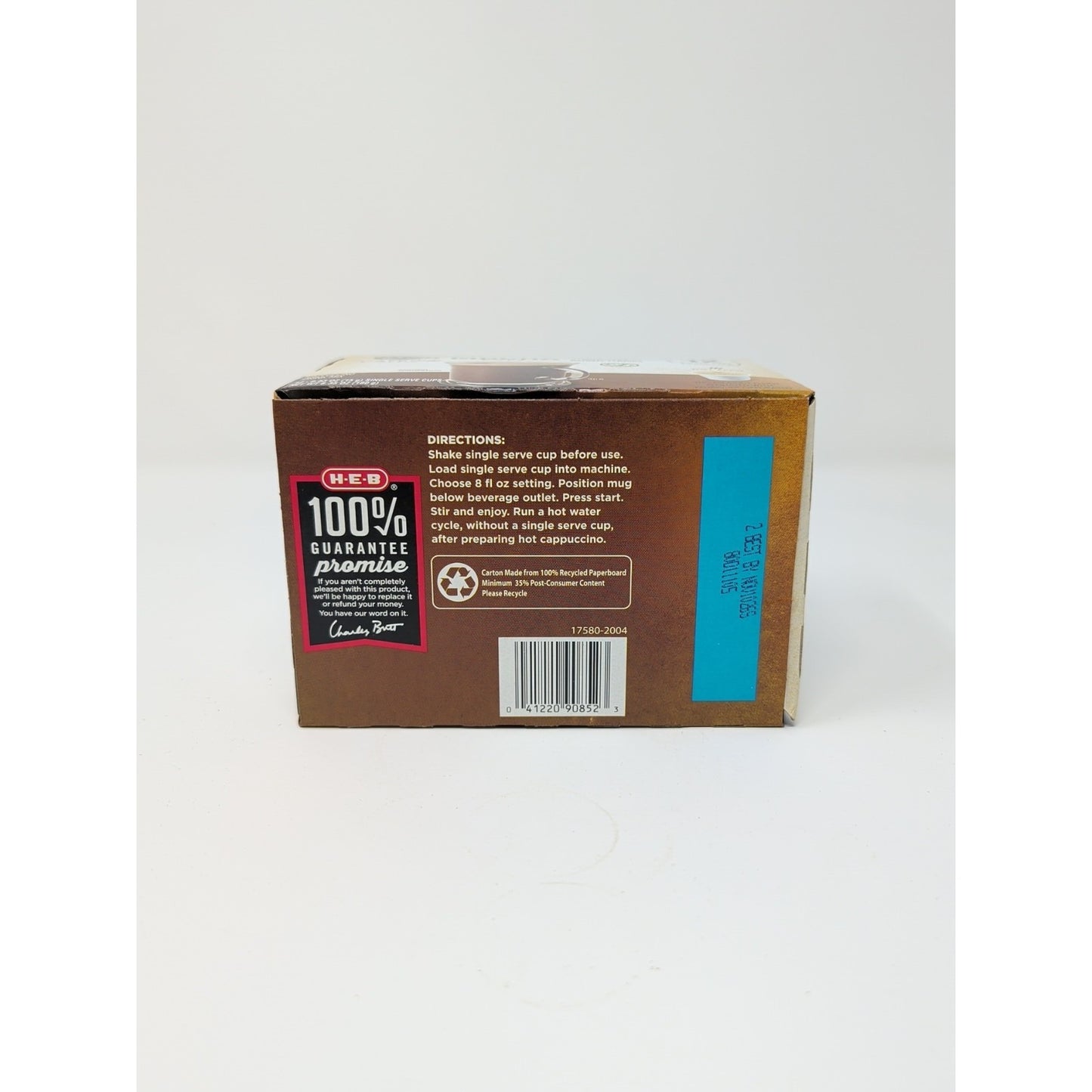 Cafe Ole By HEB Mocha Cafe Coffee Cappuccino Drink Mix K-Cups 12 Count