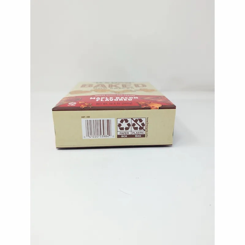 Heritage Ranch By HEB Baked Dog Snacks Maple Bacon Flavored 10.6 Ounce Box