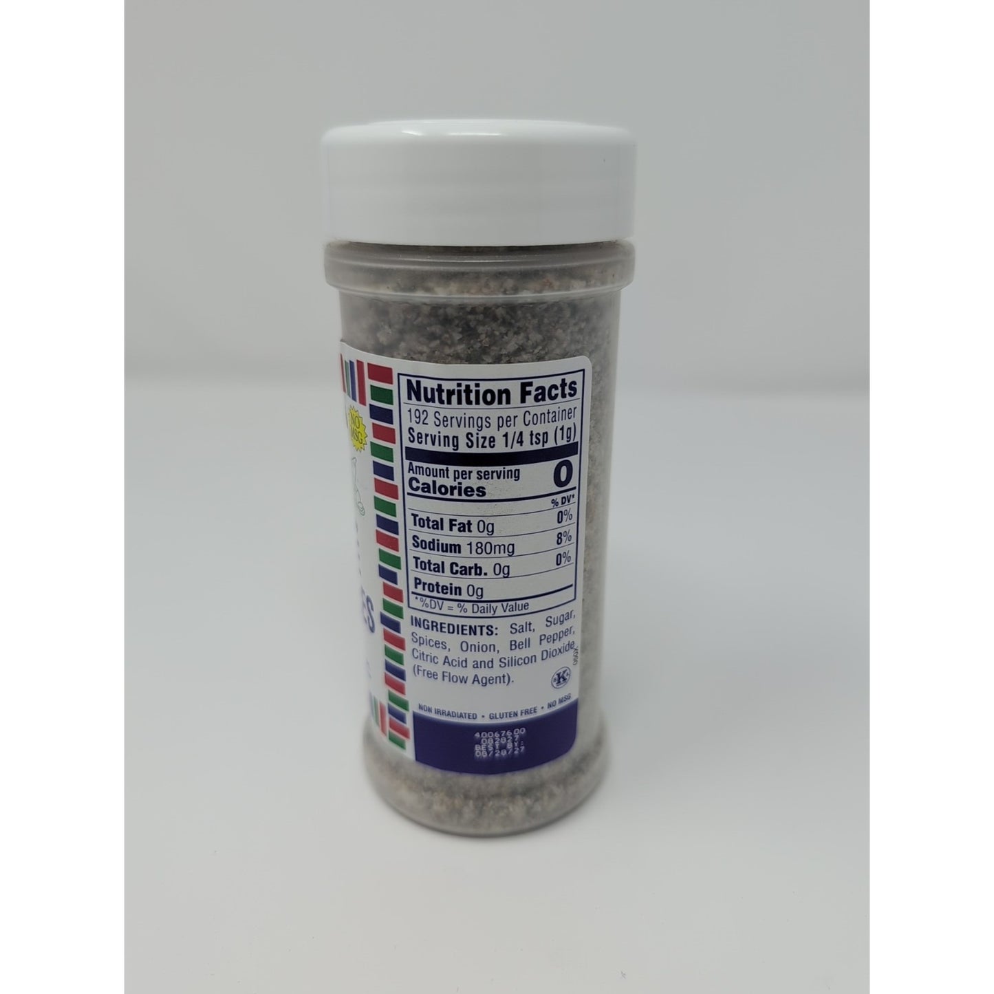 Bolner's Fiesta Extra Fancy Veggie Sprinkles 5 Ounces Plastic Shaker