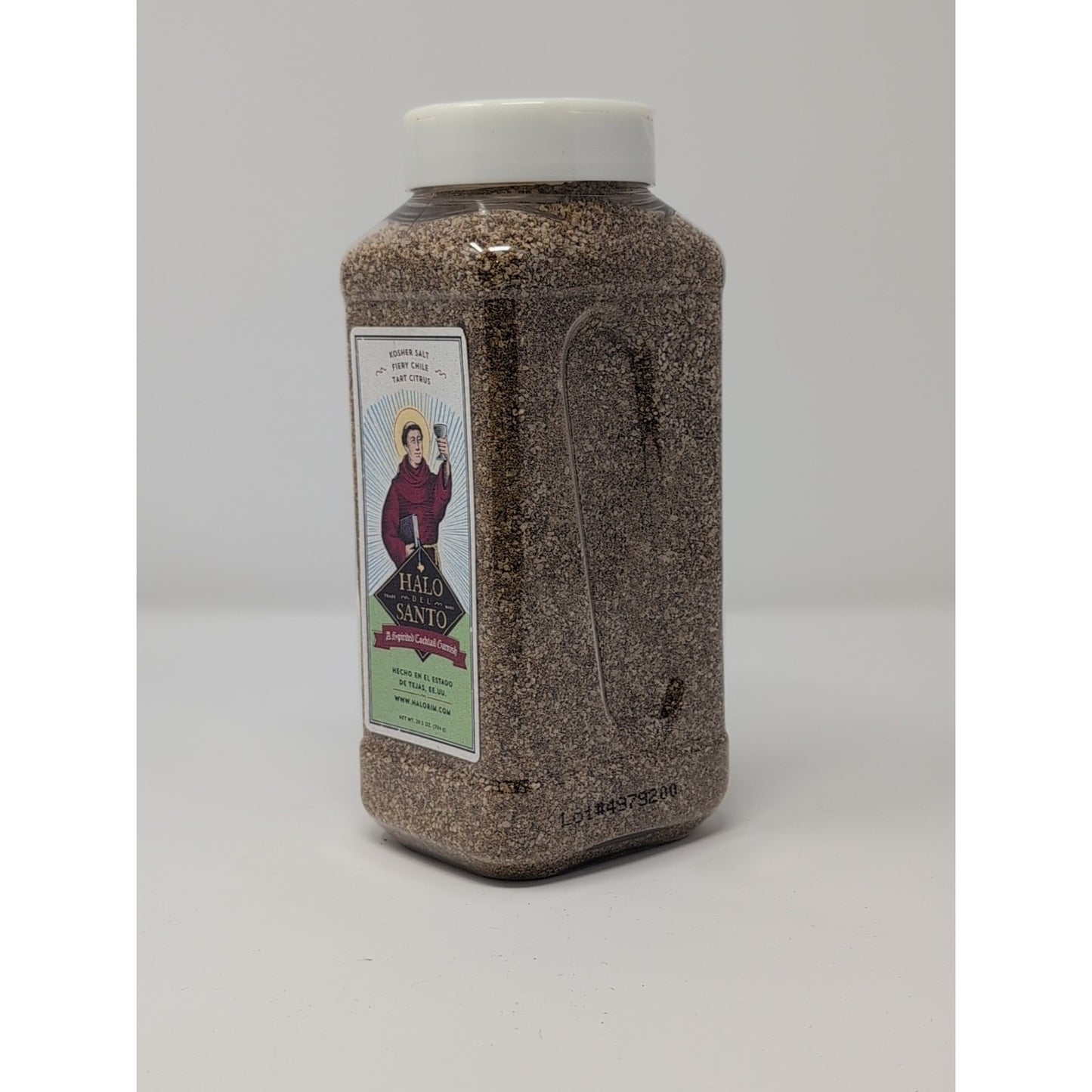 Halo Del Santo Cocktail Garnish Kosher Salt Fiery Chili Tart Citrus 29.5 Ounce