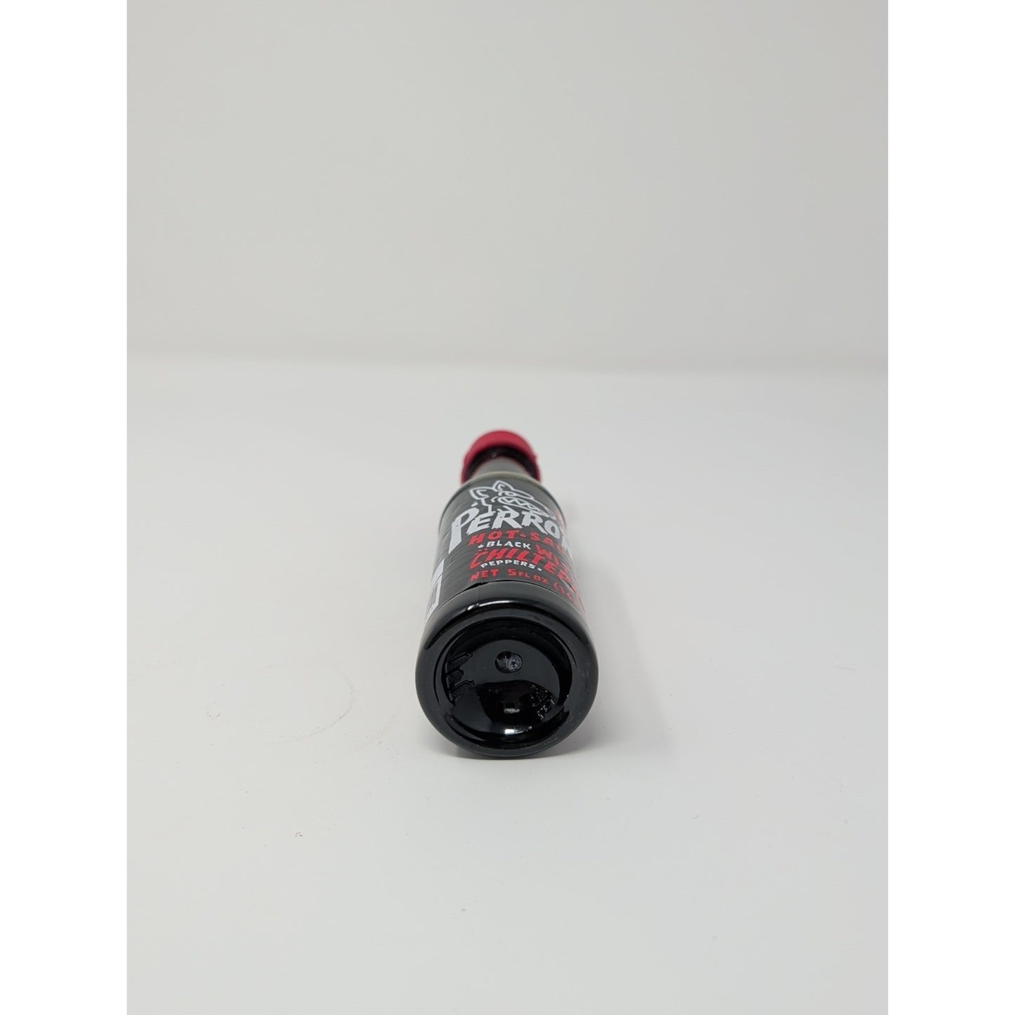 La Perrona Black Hot Sauce with Chiltepin Peppers 5 Ounce Plastic Bottle