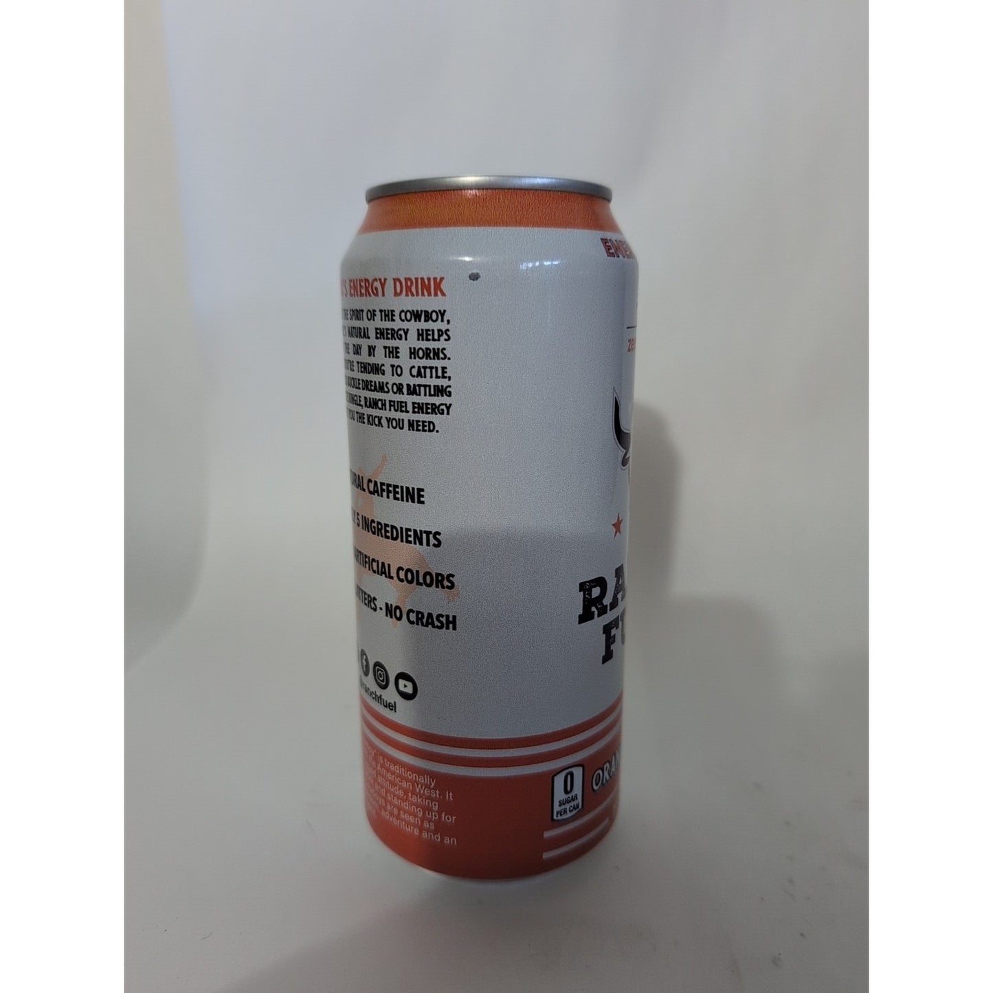 Ranch Fuel Energy Drink Orange Cream 16 Ounce Can