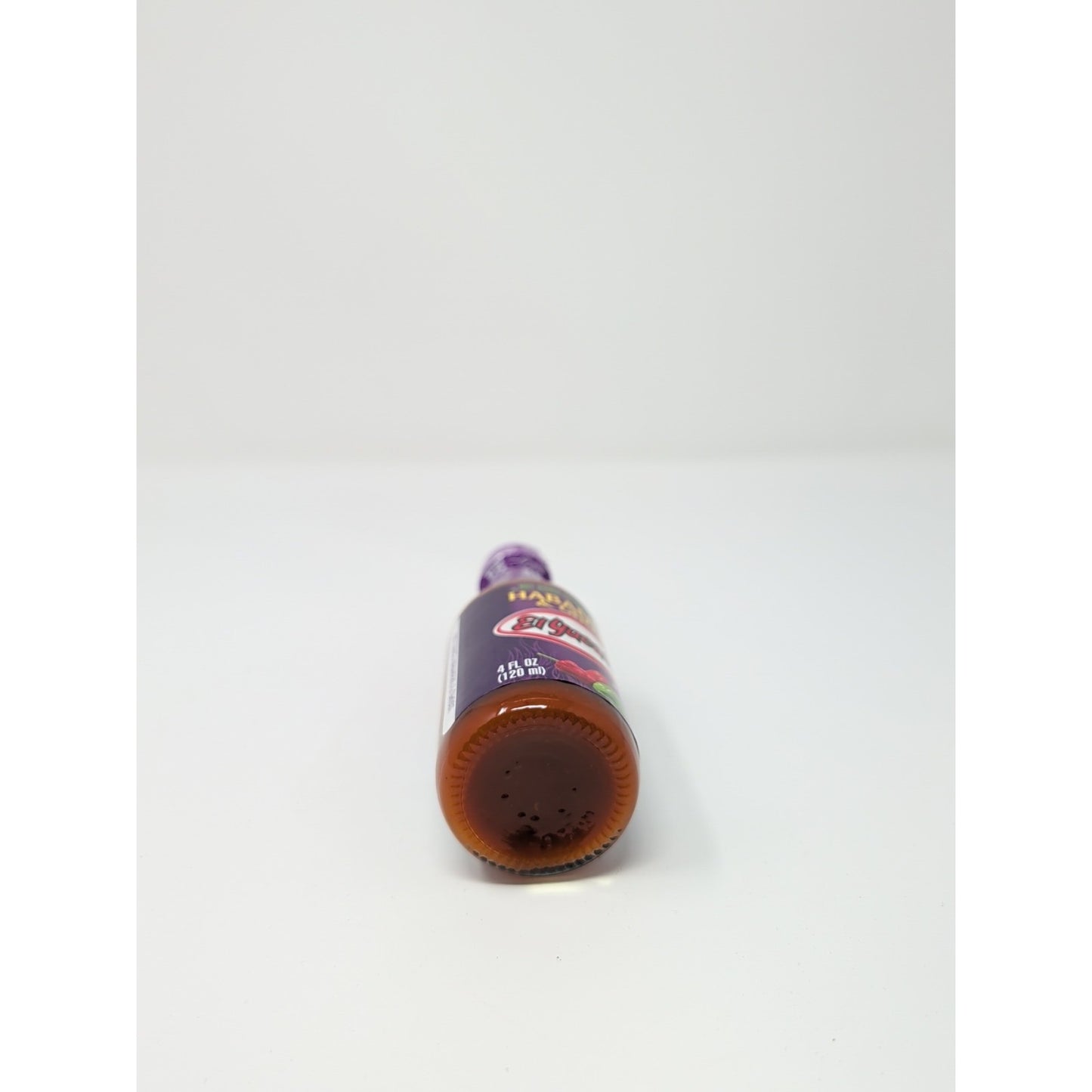 El Yucateco Habanero & Ghost Pepper Hot Sauce 4 Ounce Glass Bottle