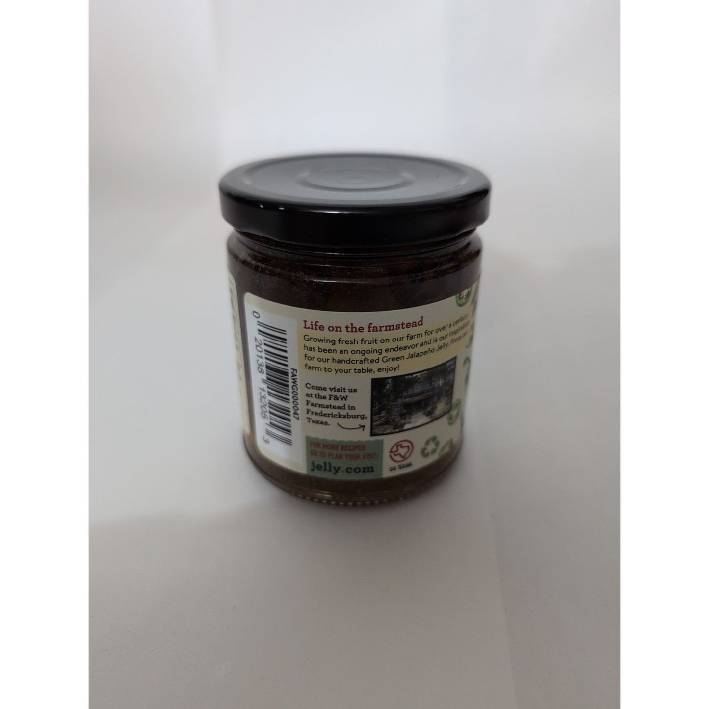 Fischer & Wieser Green Jalapeno Jelly 10.9 Ounce Glass Jar