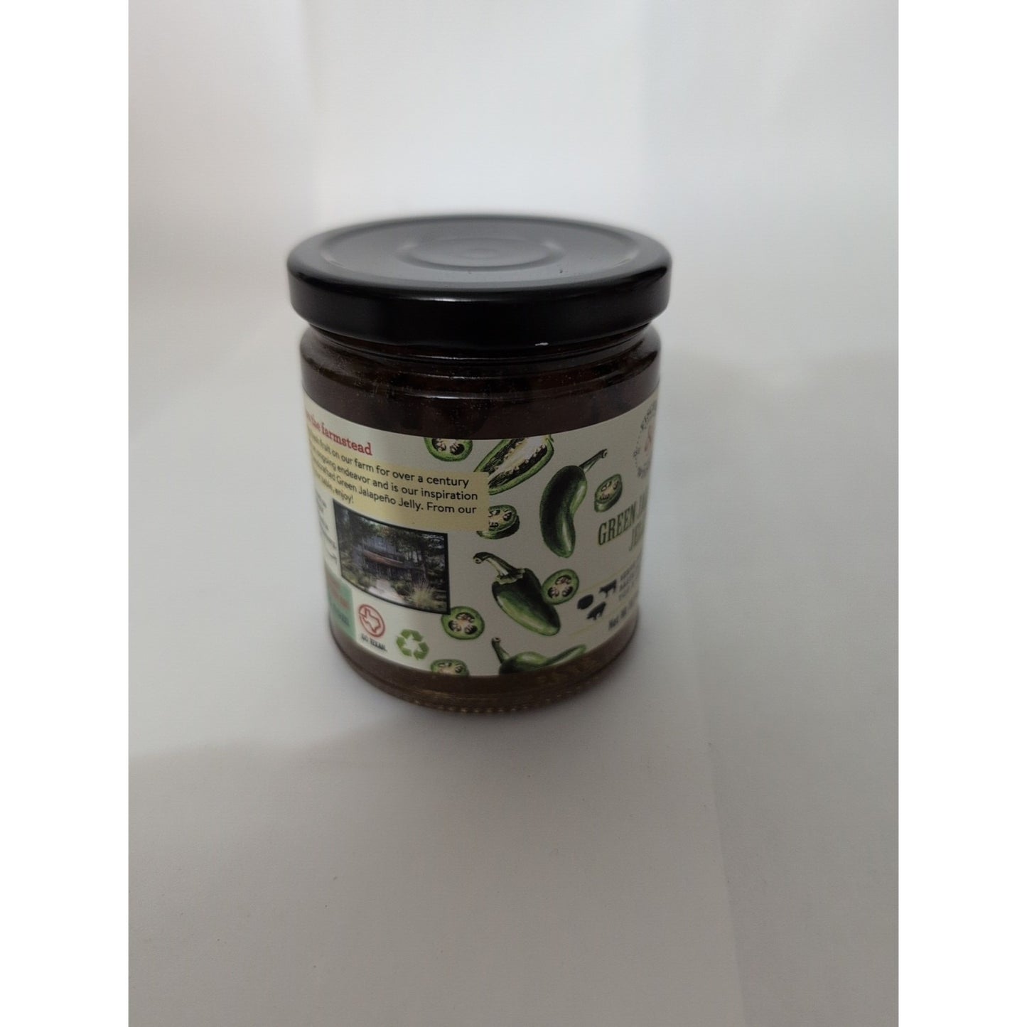Fischer & Wieser Green Jalapeno Jelly 10.9 Ounce Glass Jar