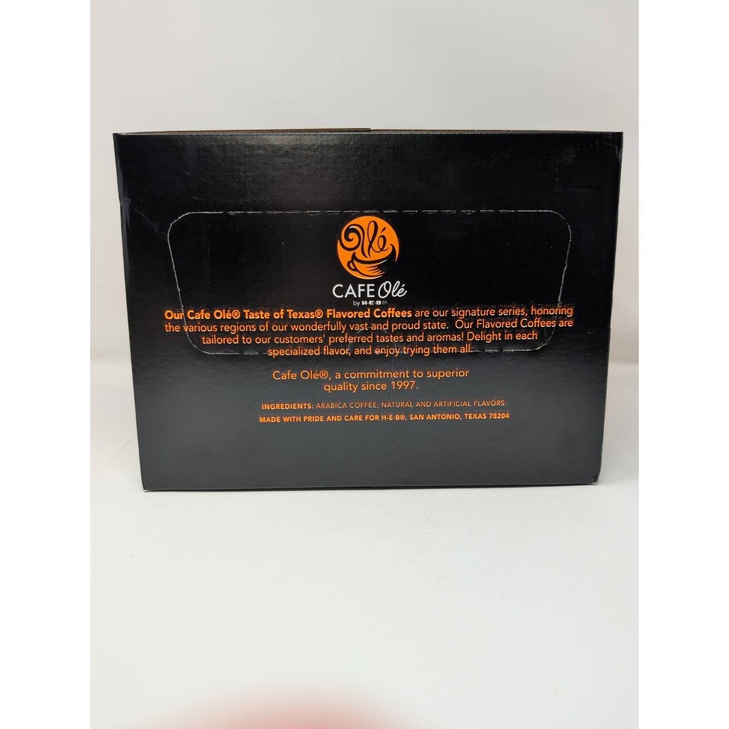 Cafe Ole by HEB Taste Of San Antonio Coffee 100 Count K-Cups Box
