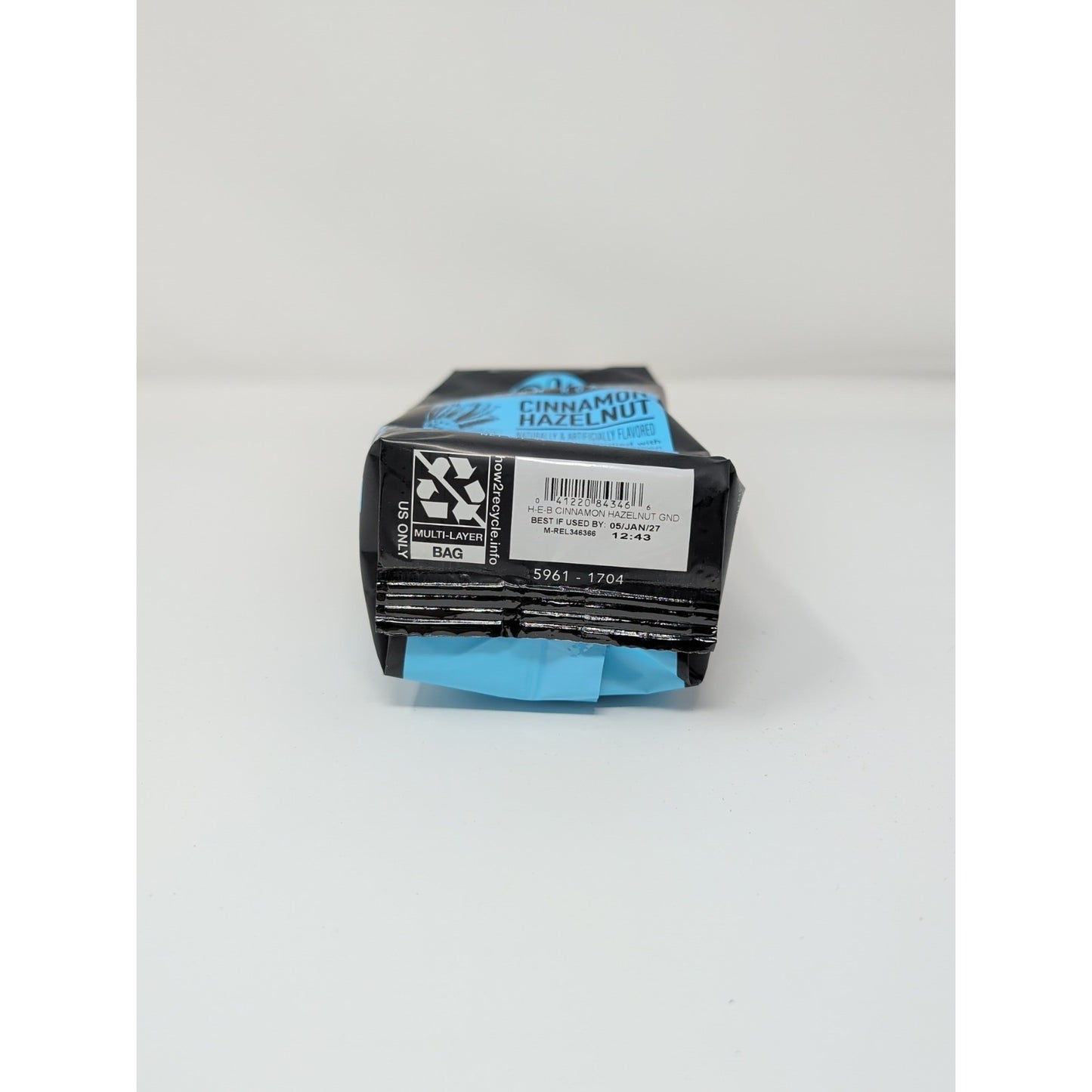 Cafe Ole by HEB Cinnamon Hazelnut Ground Coffee 12 Ounce Bag