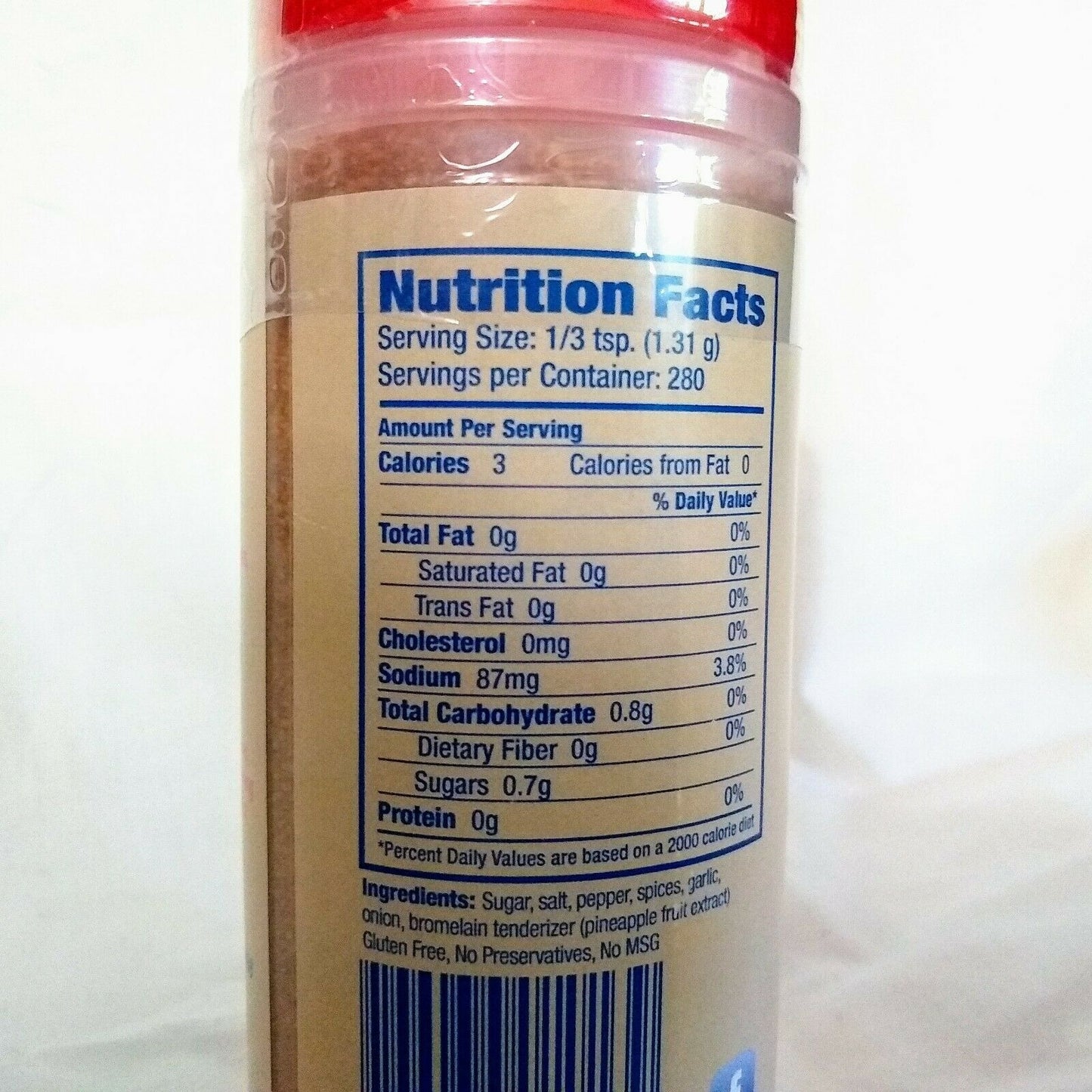 Grub Rub Seasoning with Tenderizer 13 Ounce Shaker