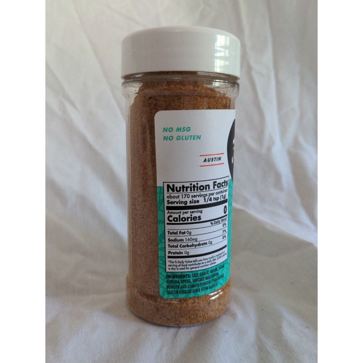 Franklin Barbecue BBQ Rub Spice 6 Ounce Shaker