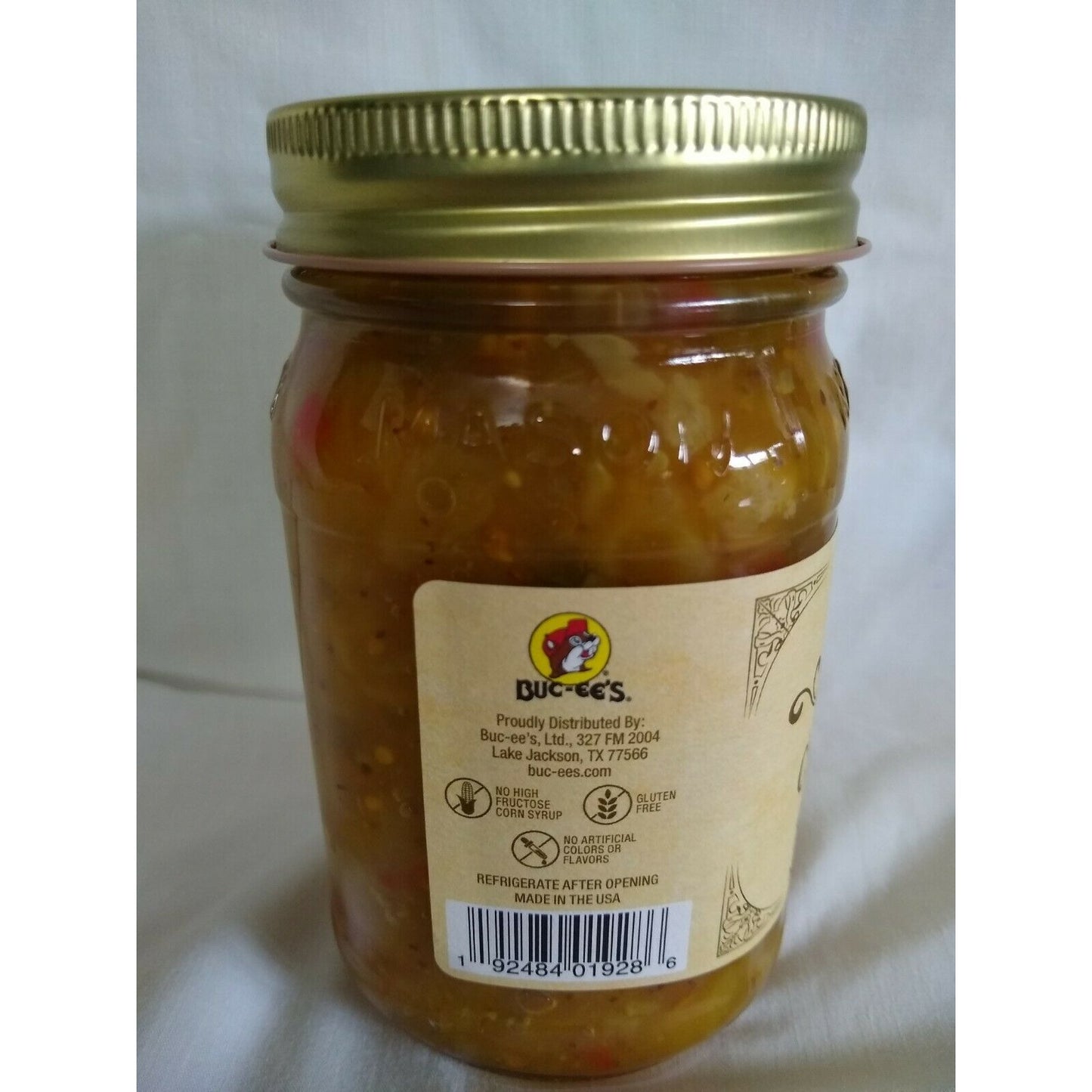Buc-ee's Chow Chow Mild Relish 14.5 Oz Glass Jar