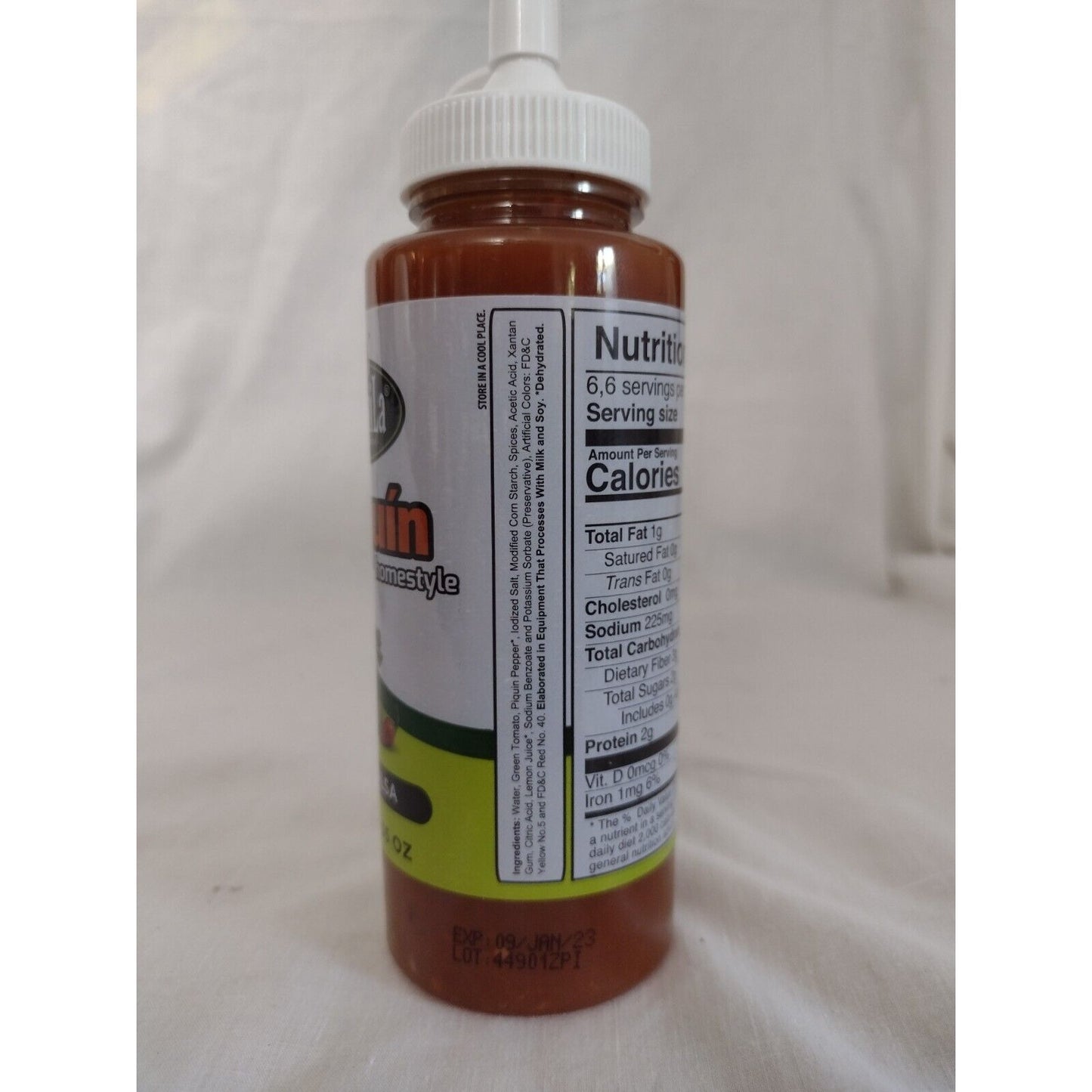 Zaaschila Piquin Homestyle Hot Salsa 9.35 Ounce Bottle