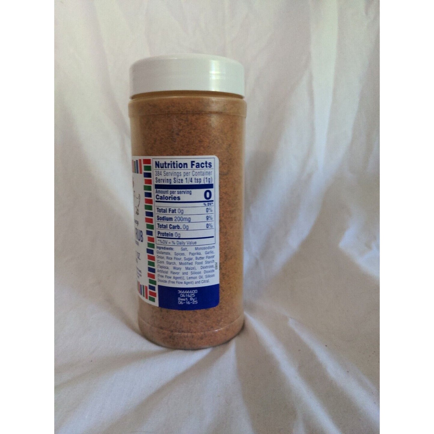 Bolner's Fiesta Extra Fancy Chicken Rub 11 Ounce Shaker