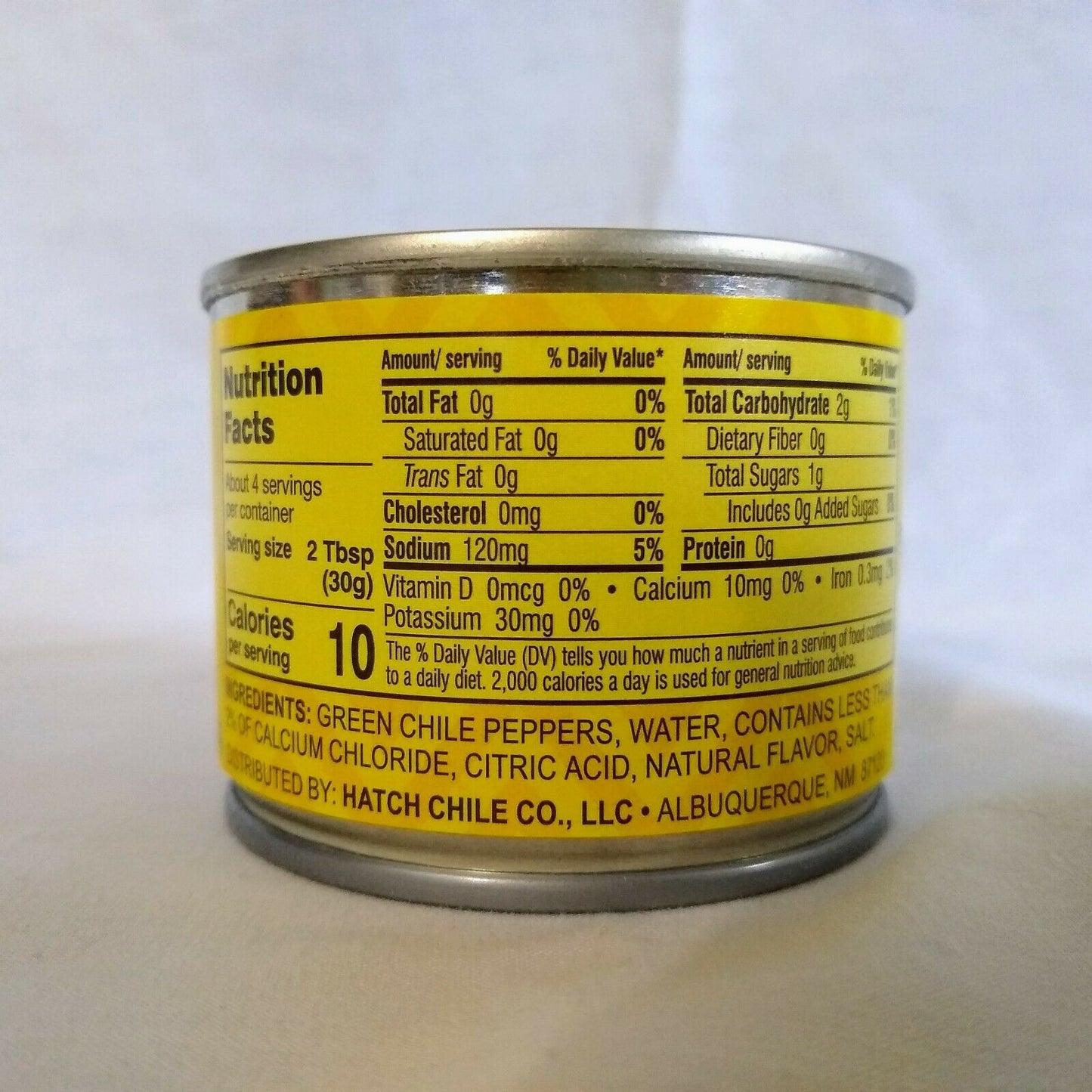 Hatch Select Hot Diced Green Chiles 4 Oz. Can