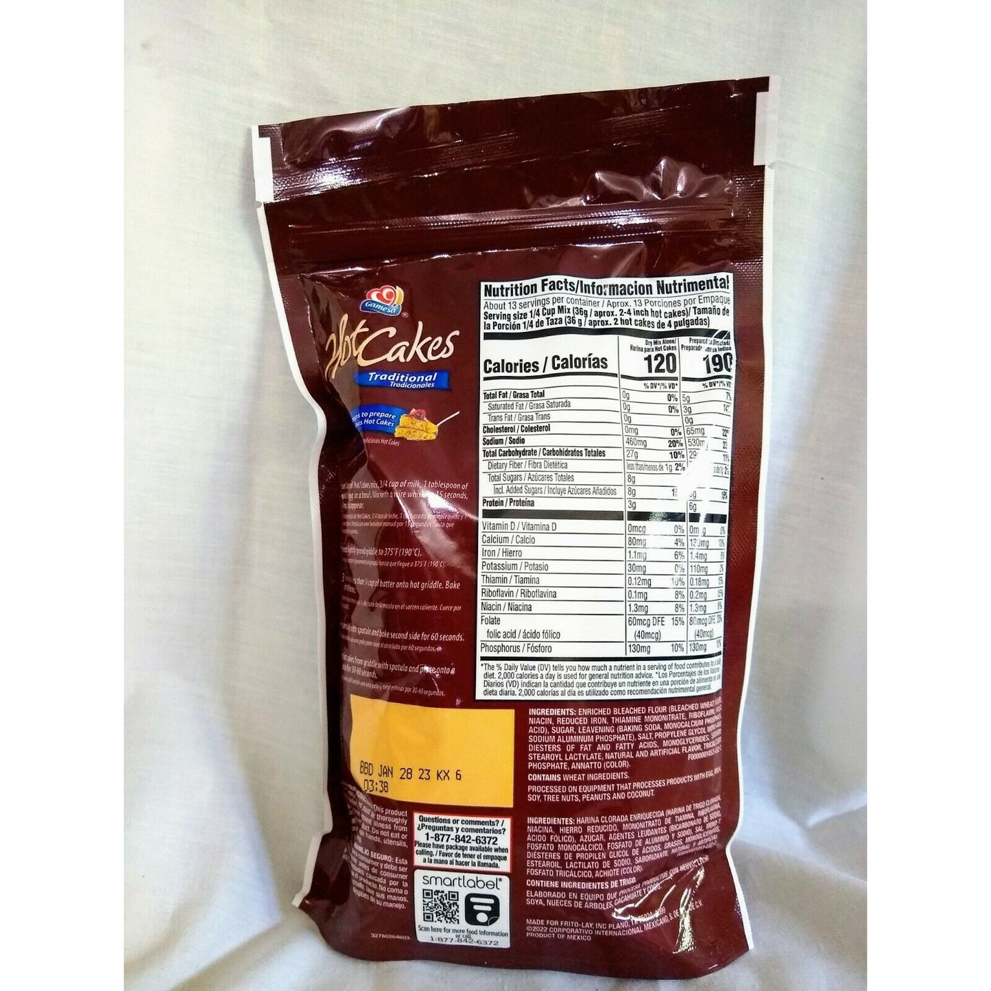Gamesa Traditional Hot Cakes Mix 16 Ounce Package