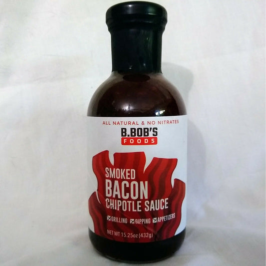 B. Bob's Foods Smoked Bacon Chipotle Sauce 15.25 Ounce Glass Bottle