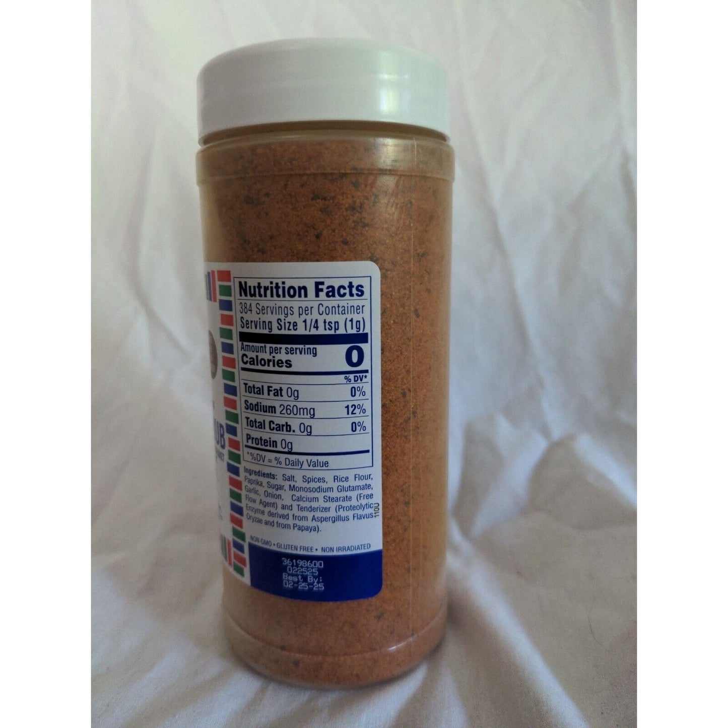 Bolner's Fiesta Extra Fancy Brisket Rub 14 Ounce Shaker
