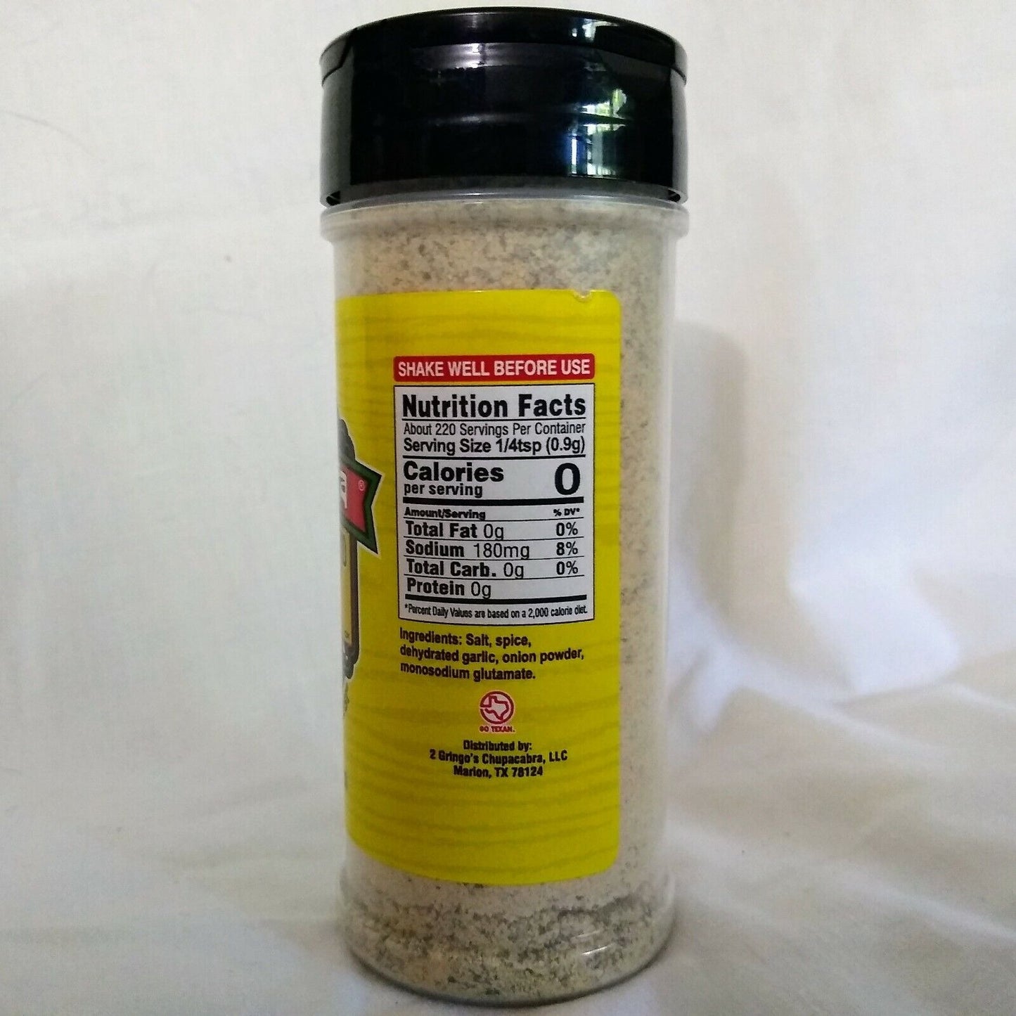 2 Gringos Chupacabra Chop Haus Blend Spice Mix 7 Ounce Shaker