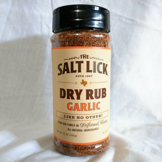 The Salt Lick Garlic Dry Rub 12 Oz. Shaker