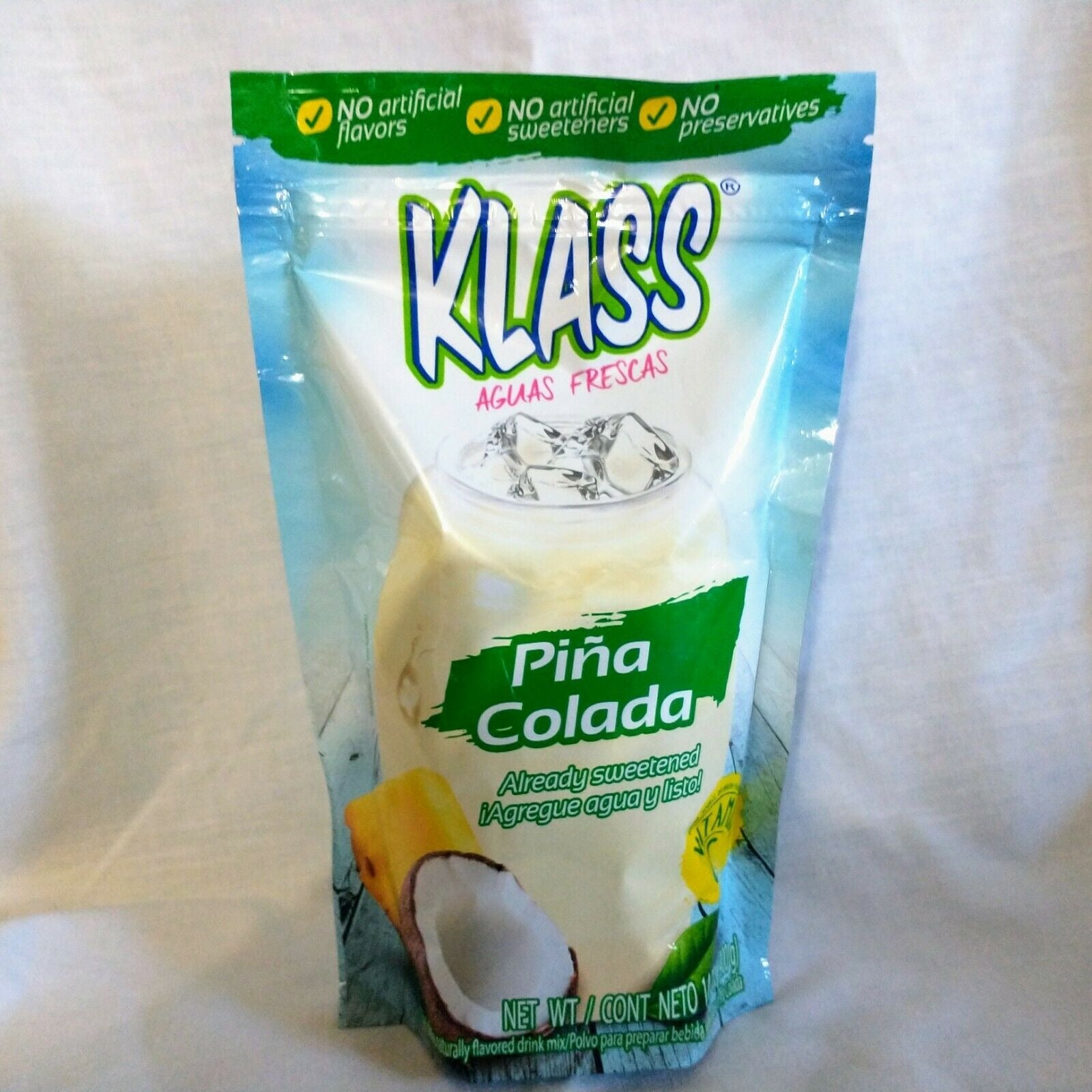 lodret Aja Watt Klass Aguas Frescas Piña Colada Drink Mix 14.1 Oz. Package – Texan Spice