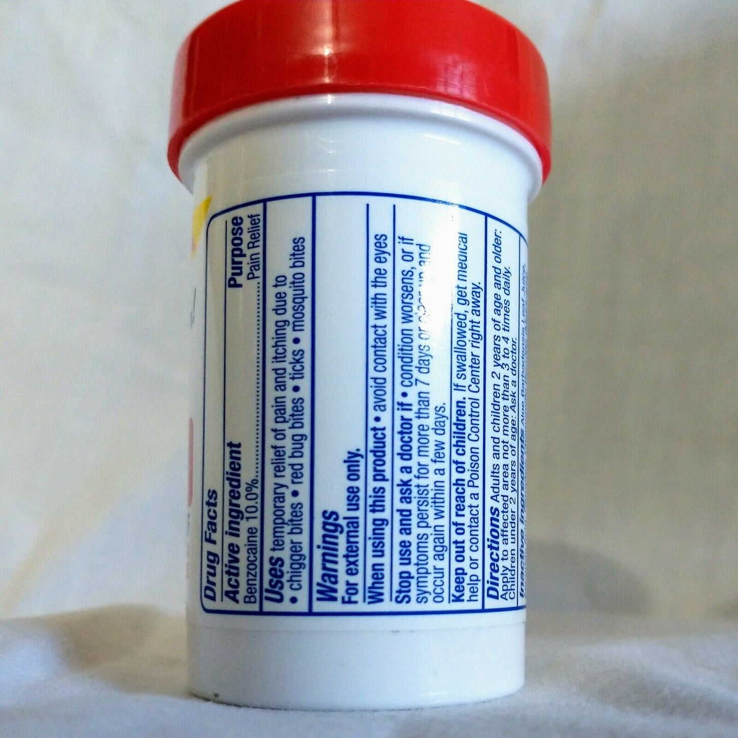 Chiggerex 2X Power 10% Benzocaine Medicated Ointment 1.75 Oz. Bottle