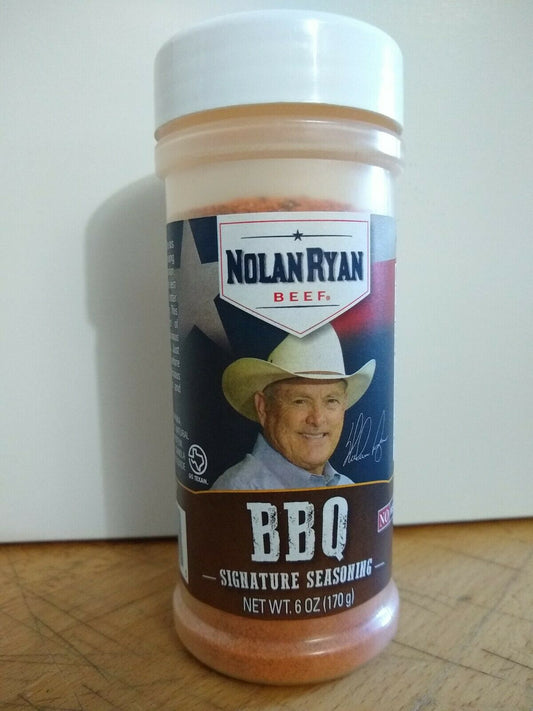 Nolan Ryan Beef BBQ Signature Seasoning 6 ounce container