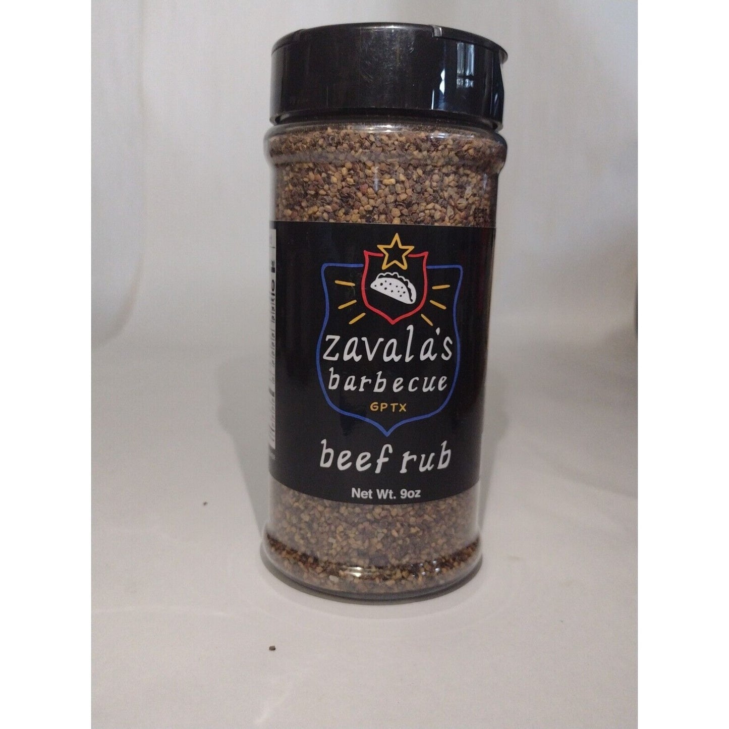 Zavala's Barbecue Beef Rub 9 Ounce Shaker