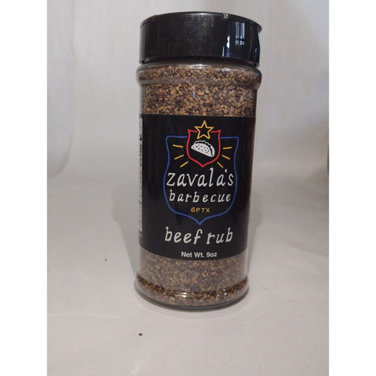 Zavala's Barbecue Beef Rub 9 Ounce Shaker