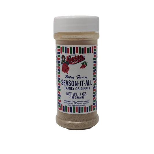 Bolners Fiesta Extra Fancy Season-It-All 7 Ounce Plastic Shaker