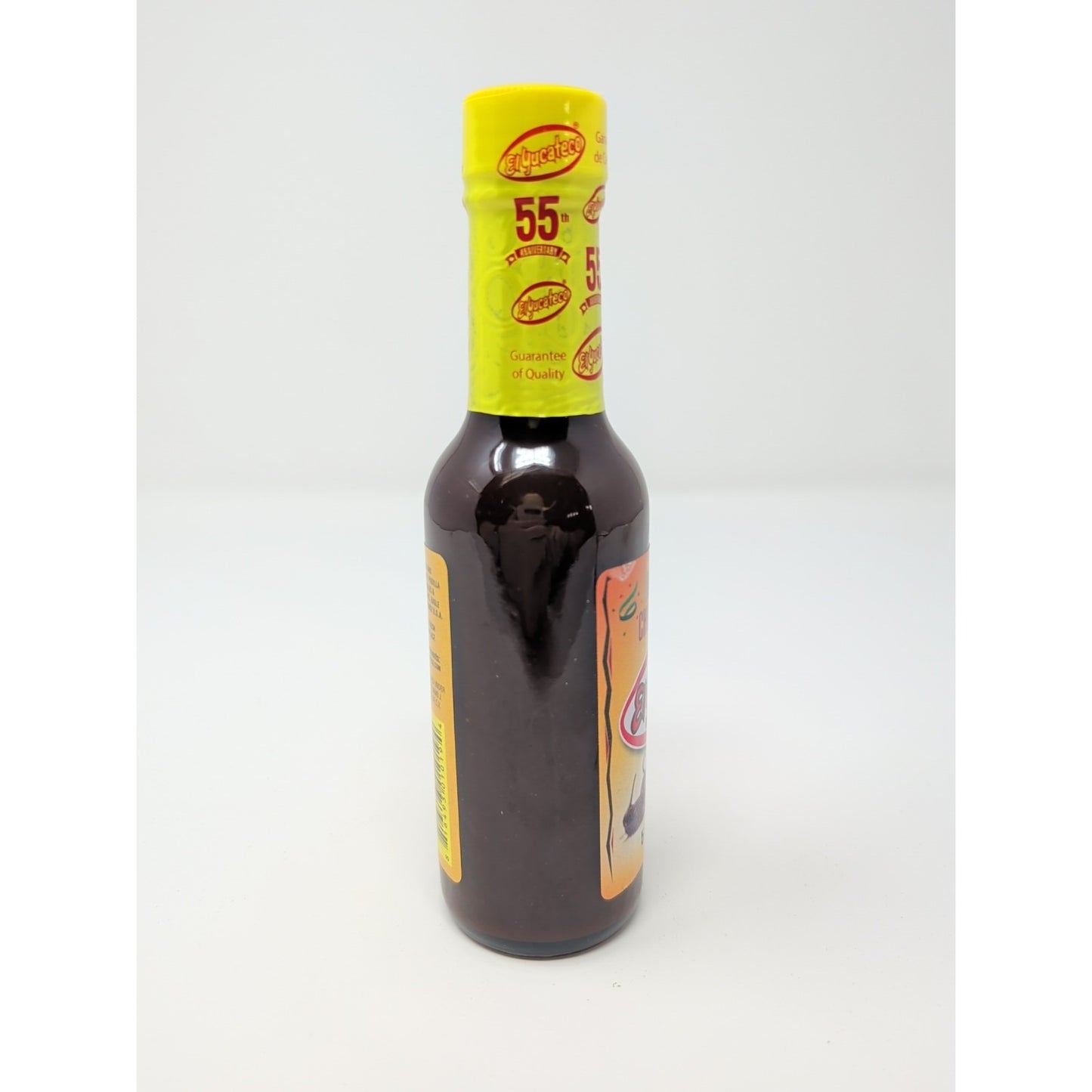 El Yucateco Chile Chipotle Hot Sauce 5 Ounce Glass Bottle