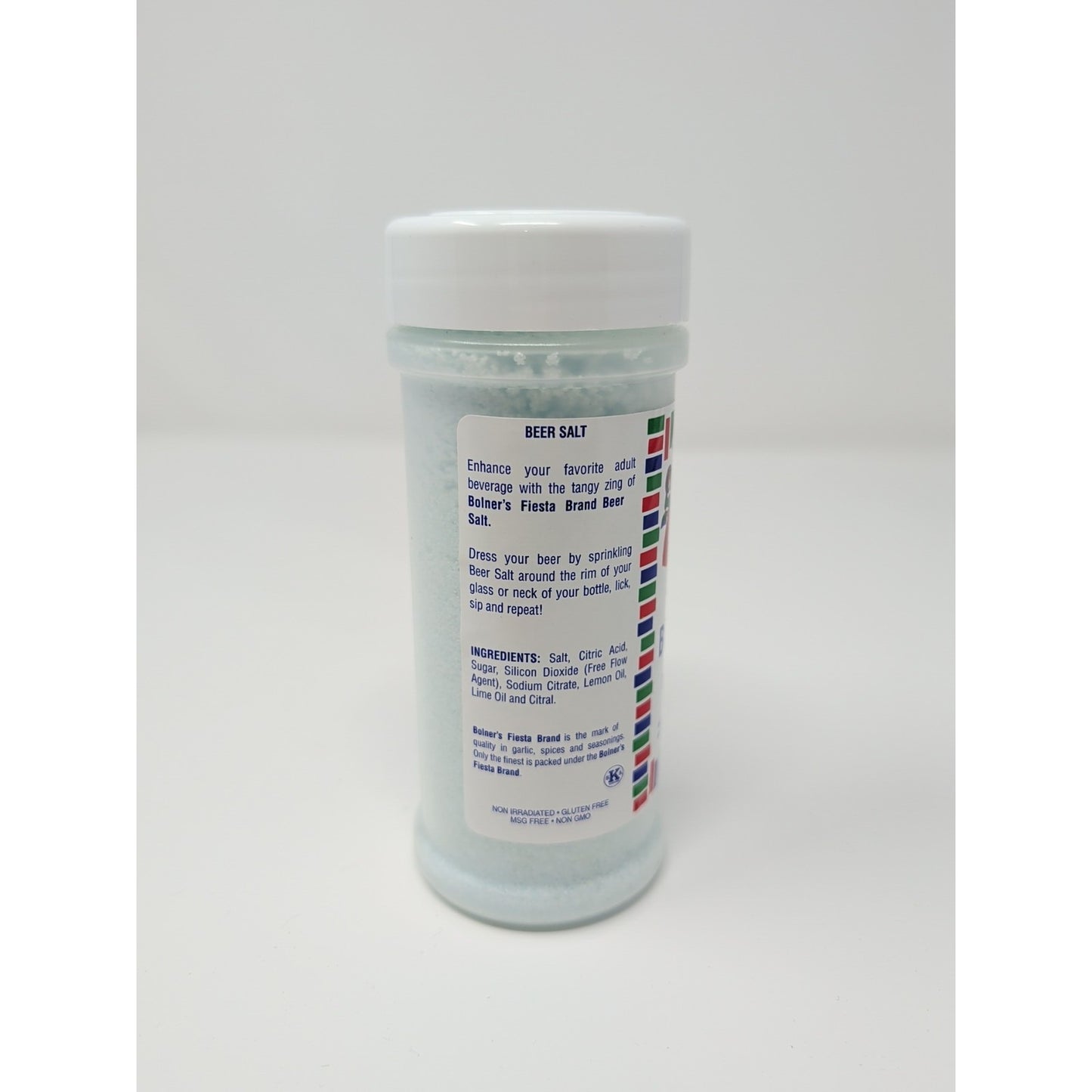 Bolner's Fiesta Beer Salt 9 Ounce Plastic Shaker