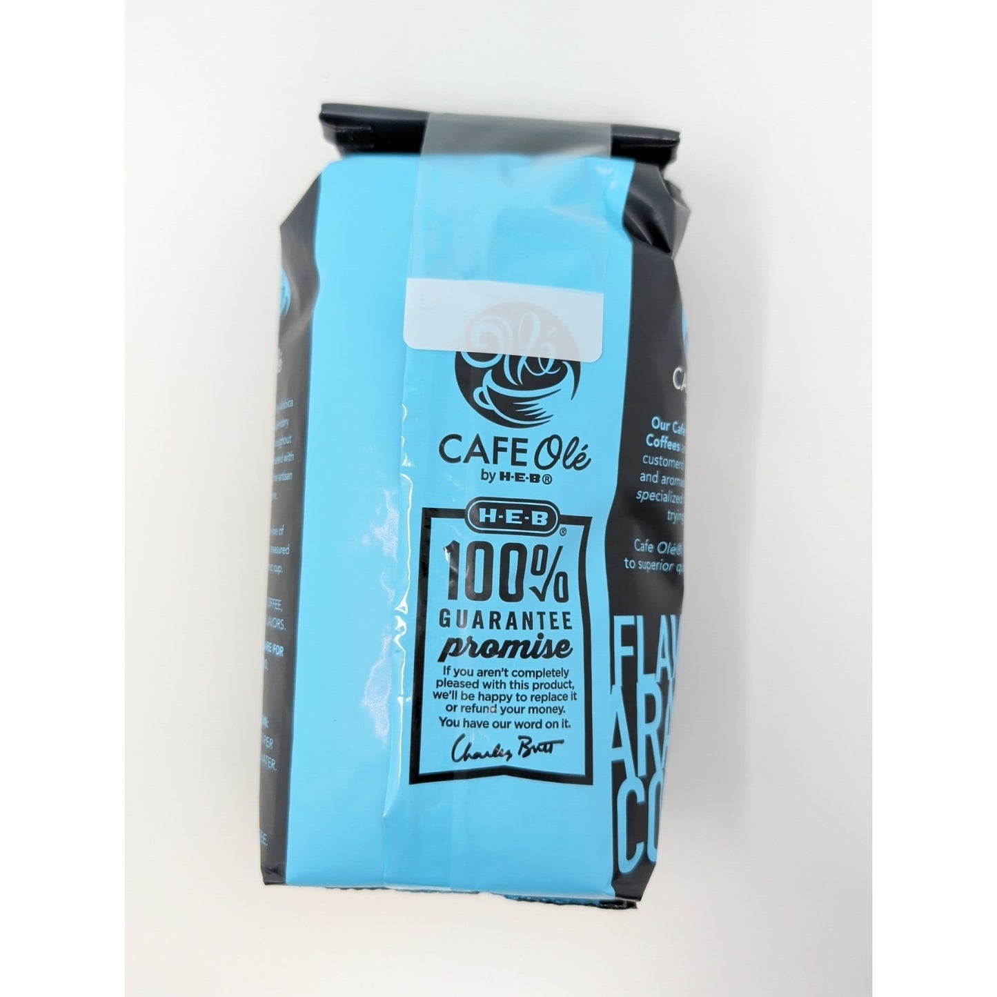 Cafe Ole By HEB Texas Pecan Whole Bean Coffee 12 Ounce Bag