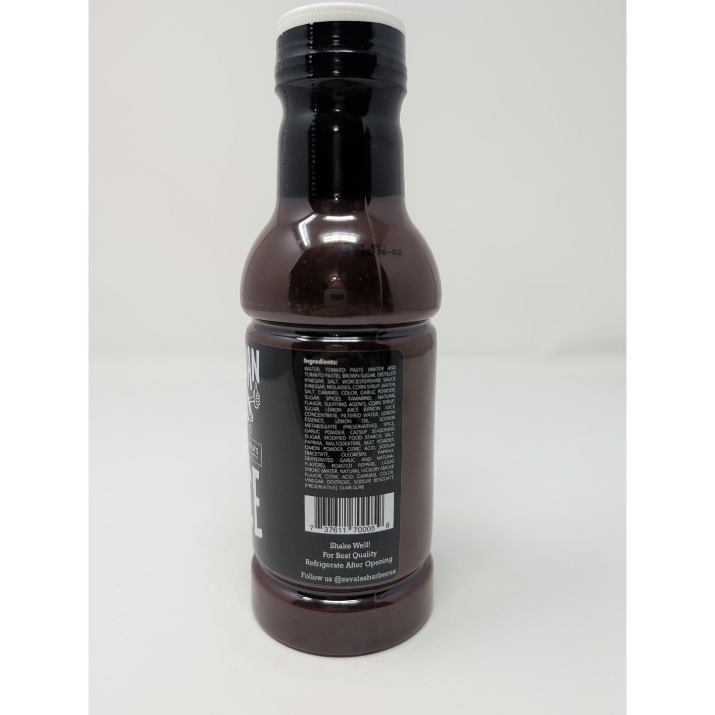 Zavala's Barbecue Sloppy Juan Sauce 19.4 Ounce Plastic Bottle