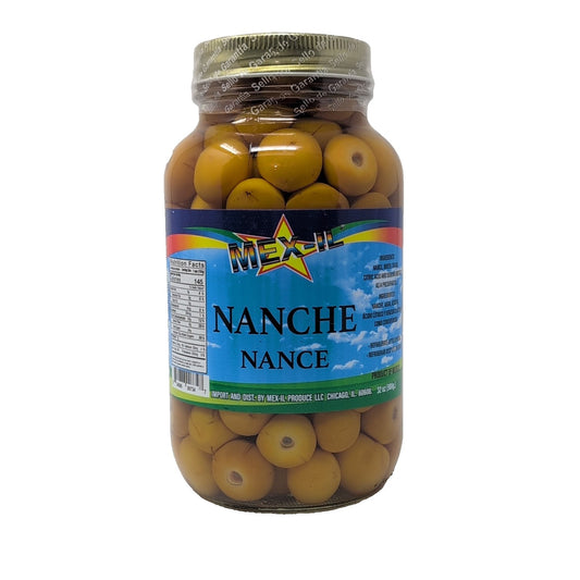 Mex-IL Nanche Nance 32 Ounce Glass Jar