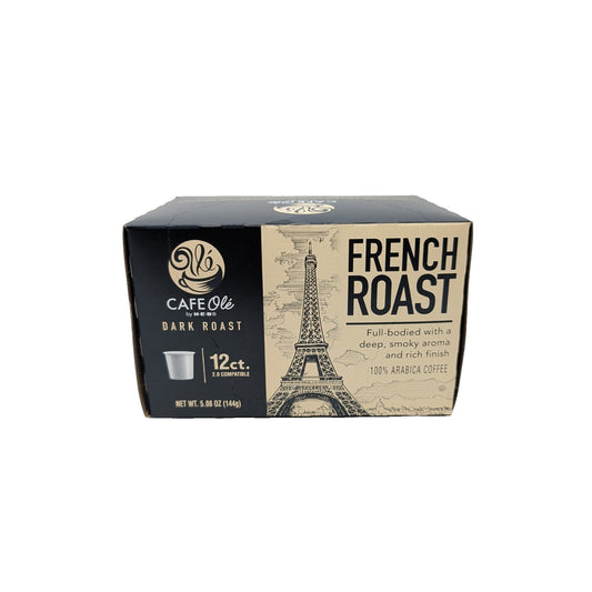 Cafe Ole By HEB French Roast Coffee K-Cups 12 Count