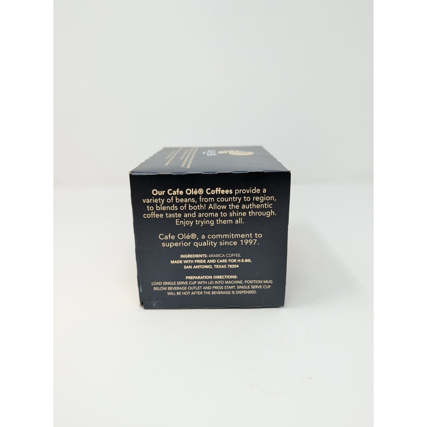 Cafe Ole By HEB French Roast Coffee K-Cups 12 Count